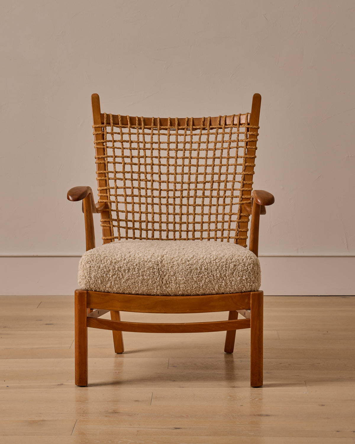 Sculptural Arm Lounge Chair