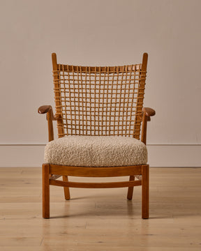 Sculptural Arm Lounge Chair