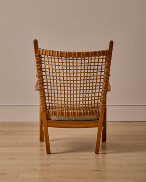 Sculptural Arm Lounge Chair