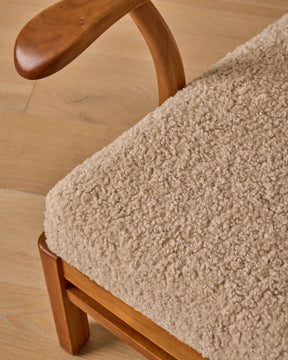 Sculptural Arm Lounge Chair