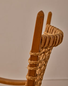 Sculptural Arm Lounge Chair