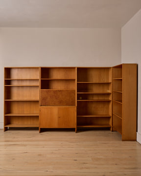 Oak 4-Section Room Divider by Hans J. Wegner