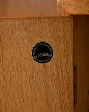 Oak 4-Section Room Divider by Hans J. Wegner