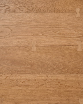 Oak Trestle Dining Table