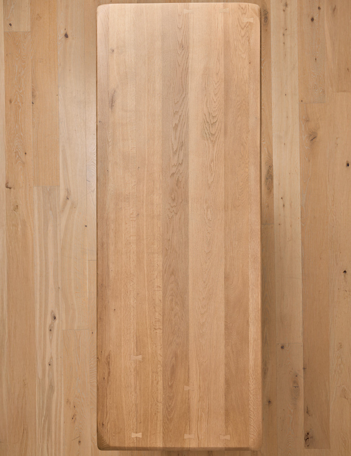 Oak Trestle Dining Table