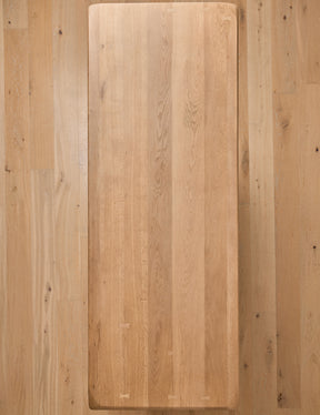 Oak Trestle Dining Table