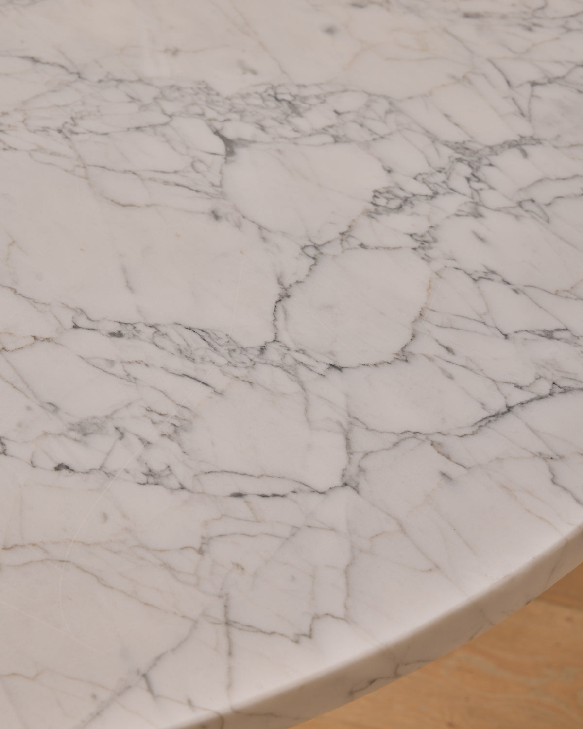 Column Base Marble Dining Table