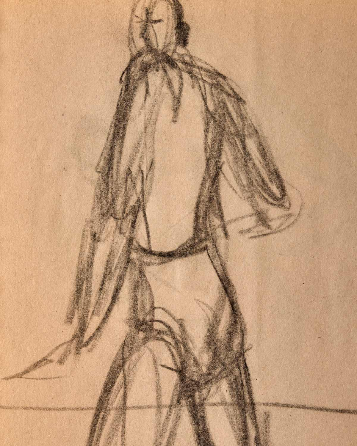 Figure Sketch in Graphite #5