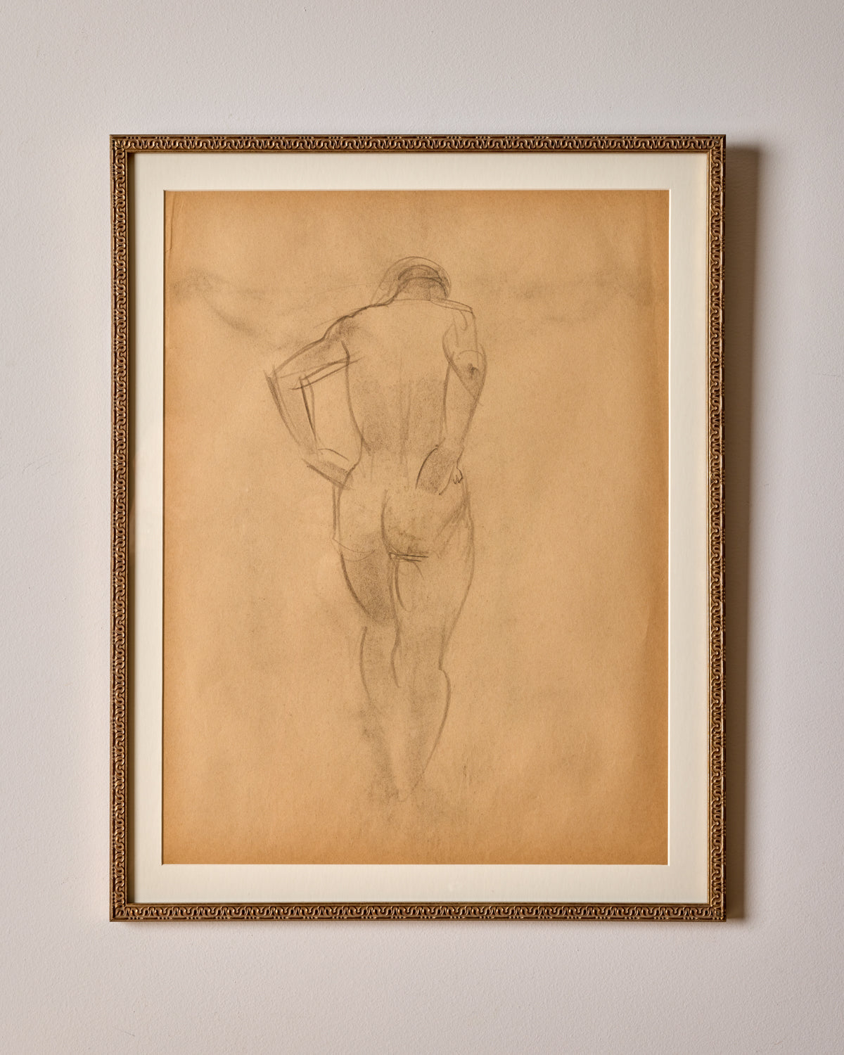 Figure Study in Charcoal III
