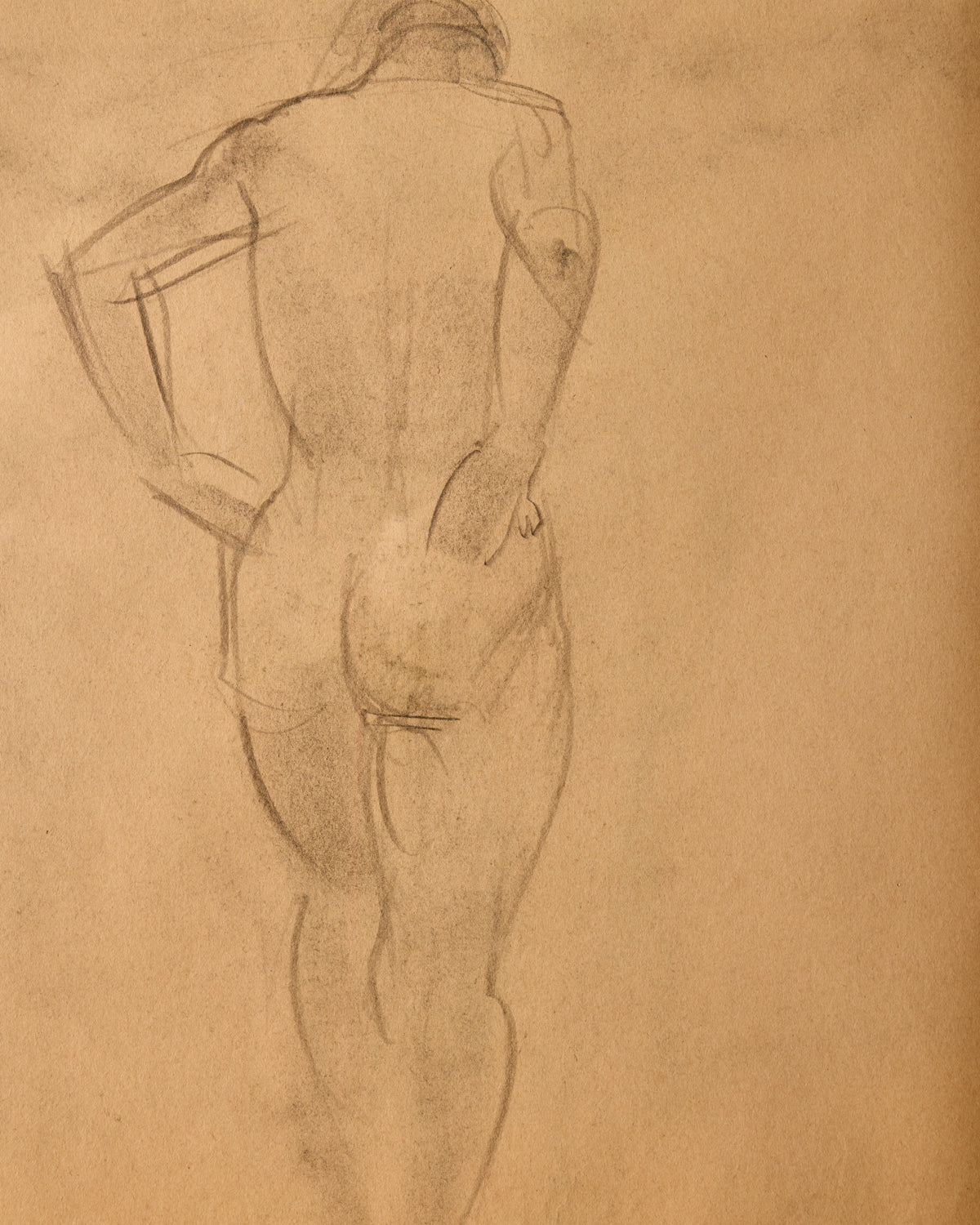Figure Study in Charcoal III