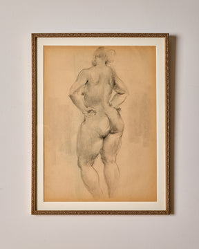Figure Study in Charcoal II