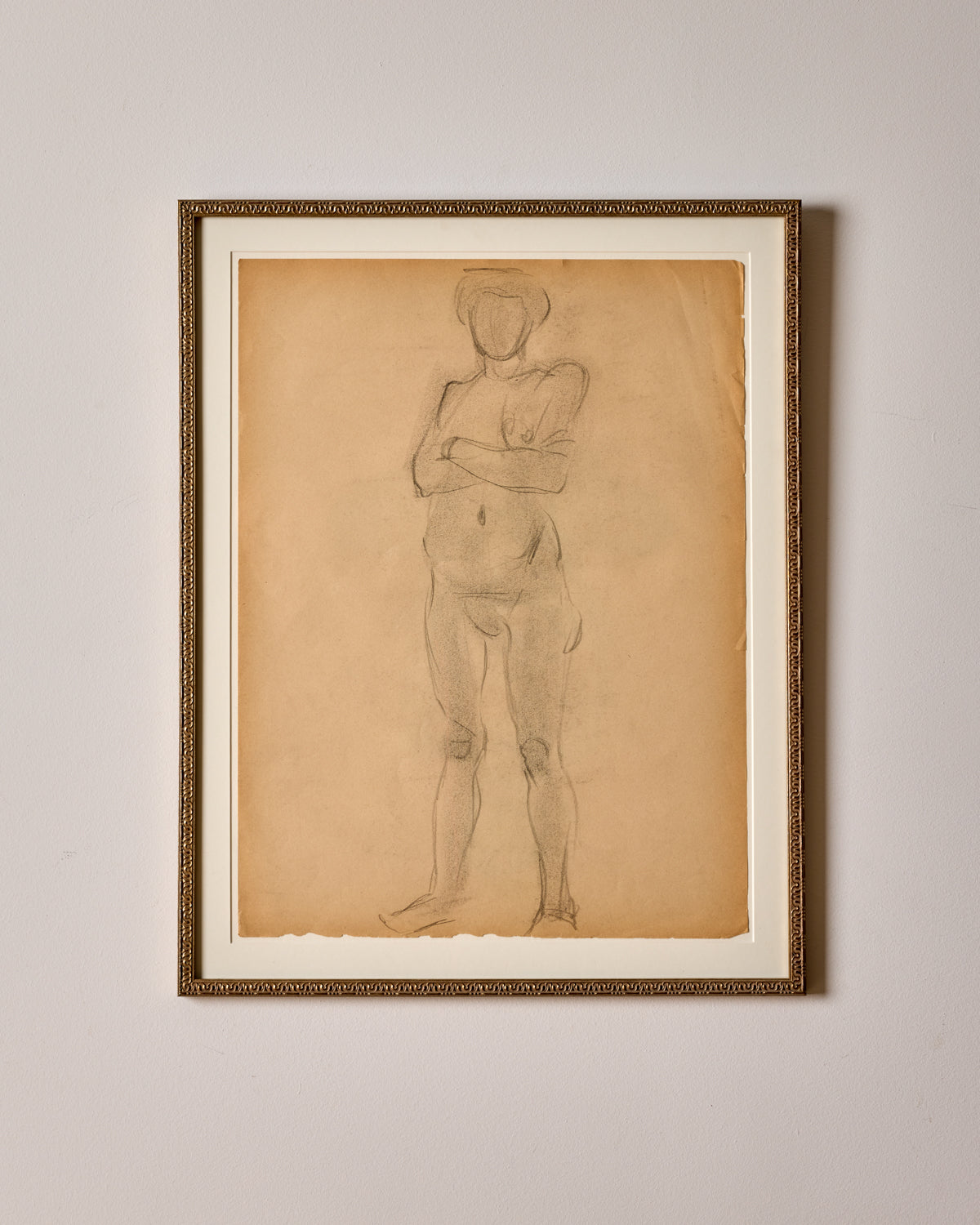 Figure Study in Charcoal IV