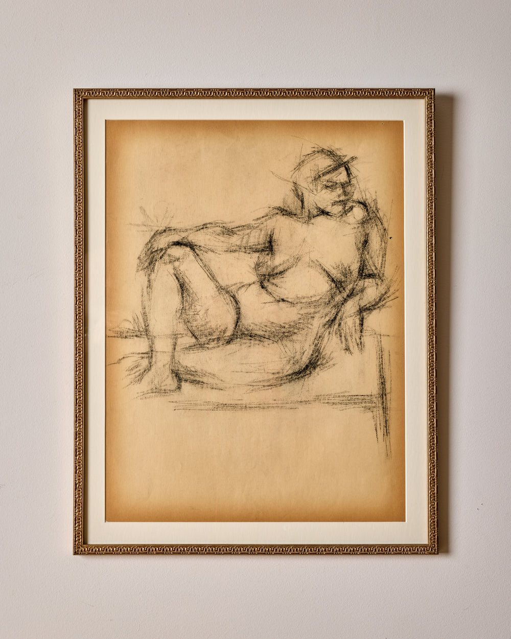 Figure Study in Charcoal V