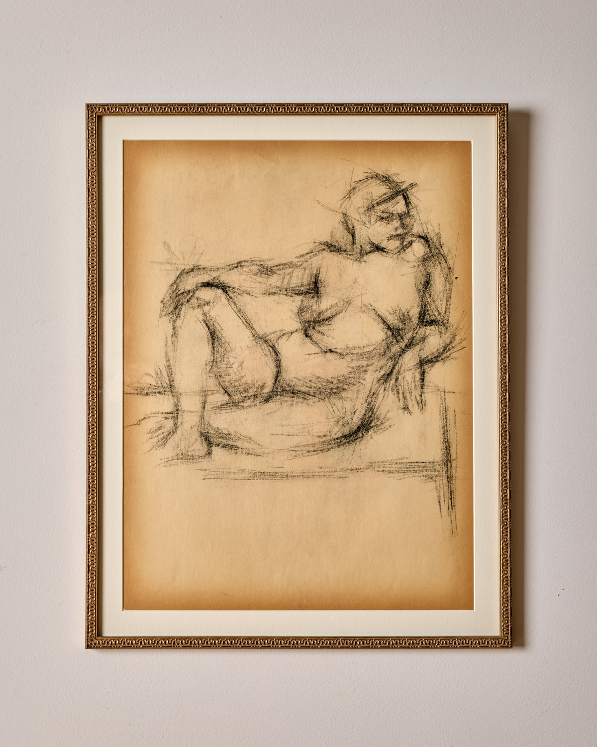 Figure Study in Charcoal V