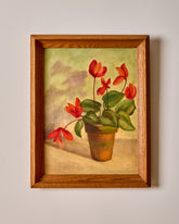 Red Flowers Still Life