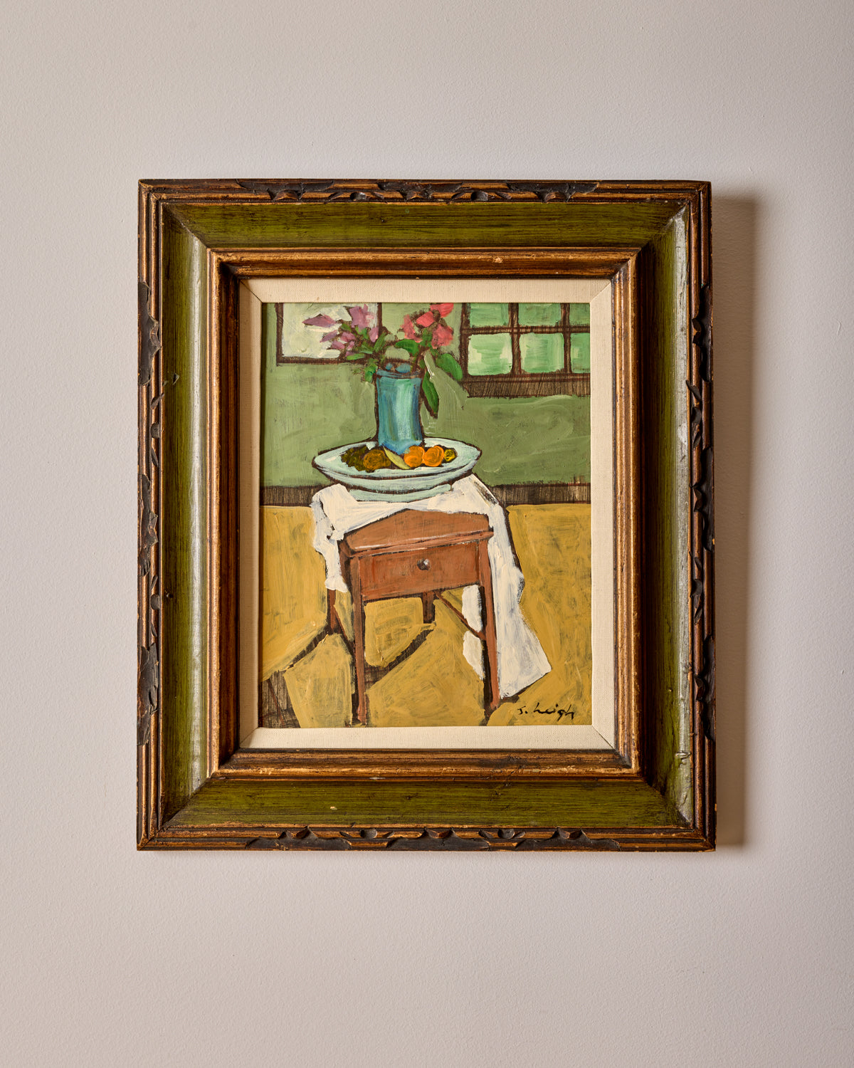 "Table with Oranges"