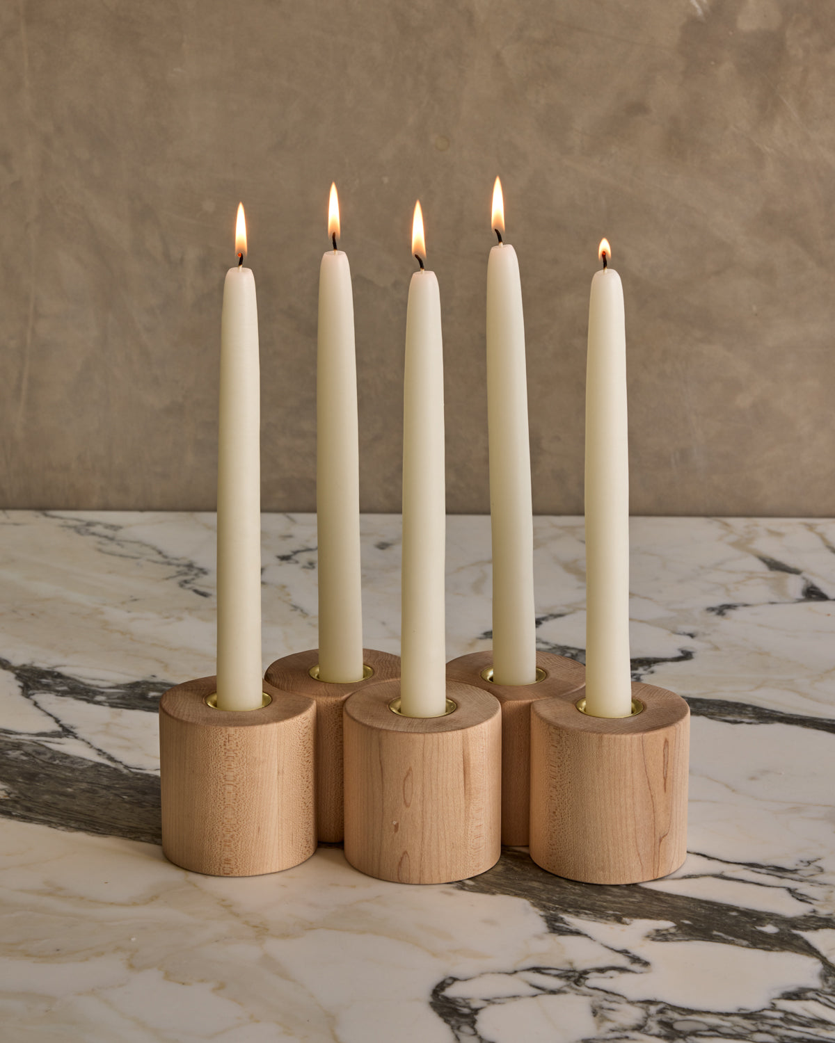 Arcus Candle Light Collection - Clear Maple