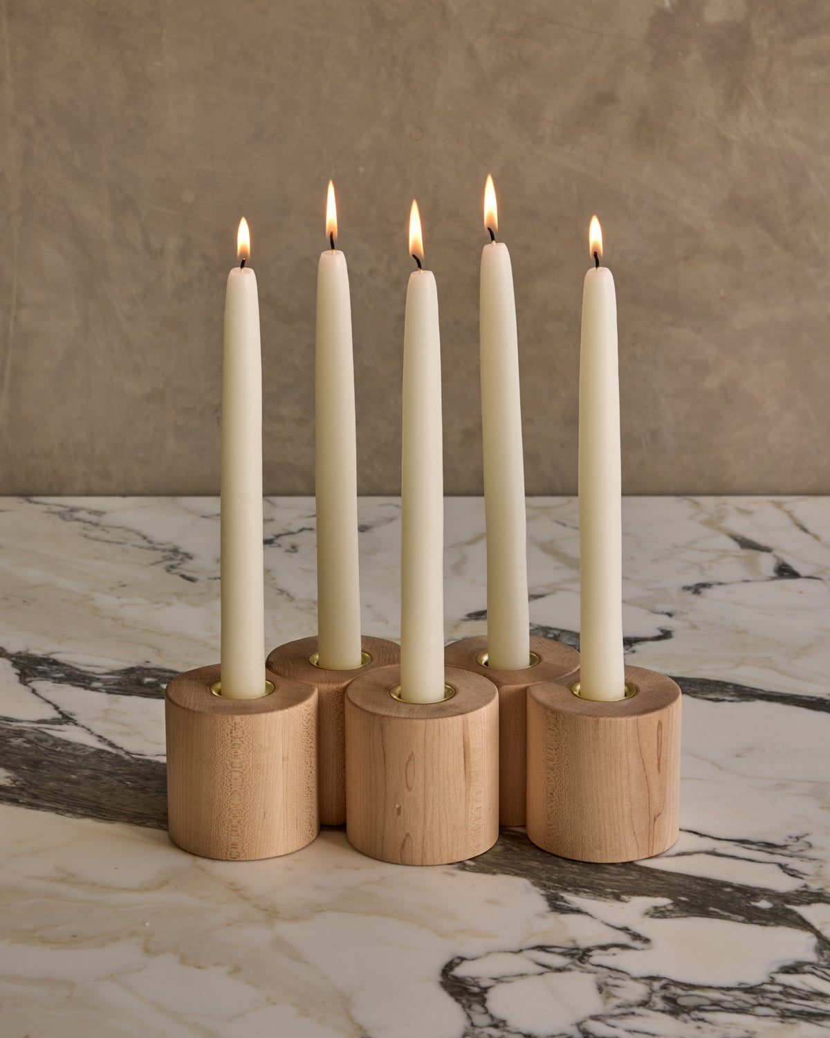 Arcus Candle Light Collection - Clear Maple