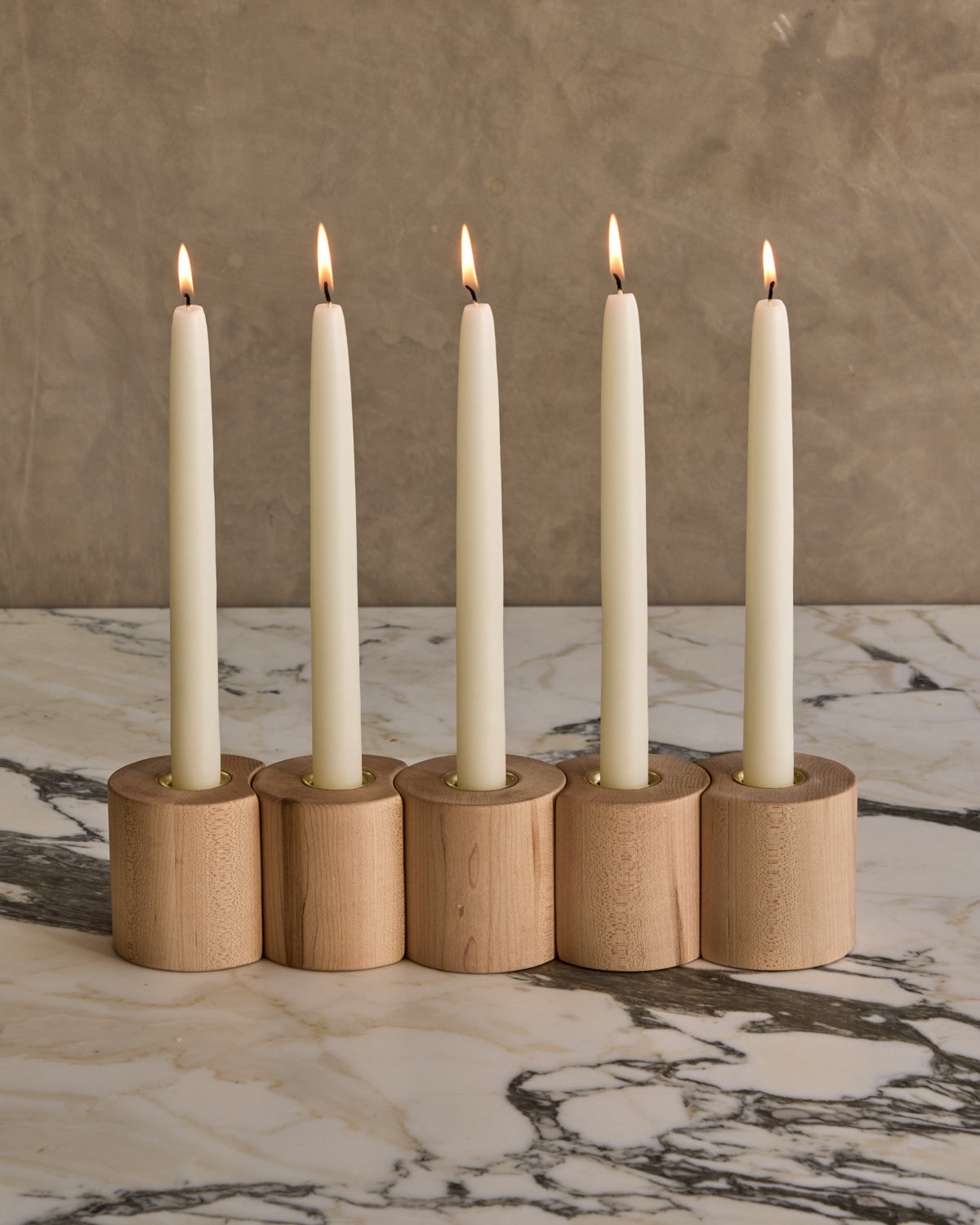 Arcus Candle Light Collection - Clear Maple