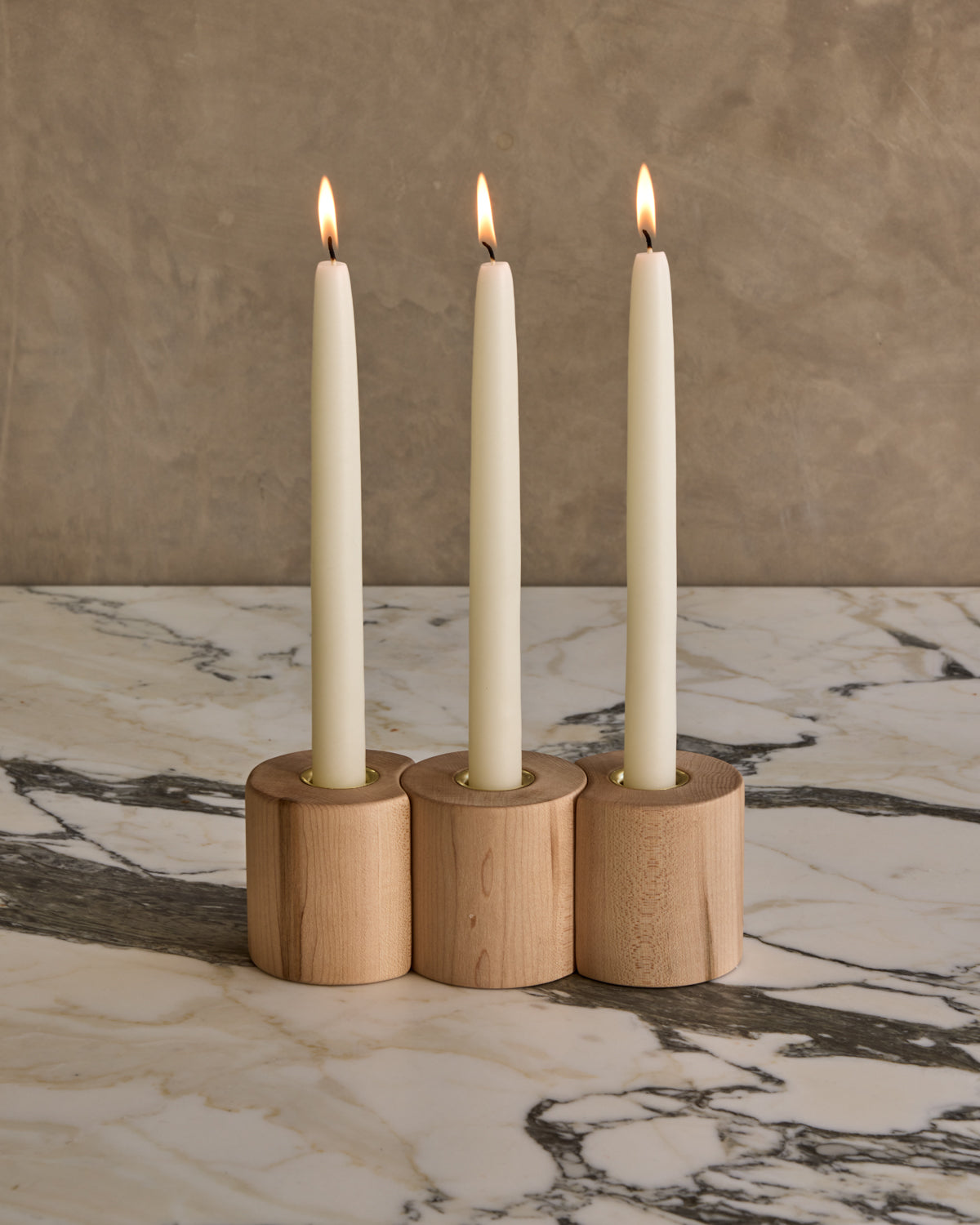 Arcus Candle Light Collection - Clear Maple