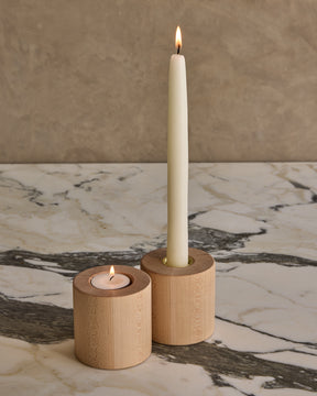 Arcus Candle Light Collection - Clear Maple