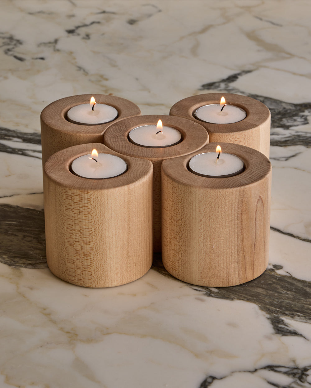 #wood-finish_clear maple #style_set of 5