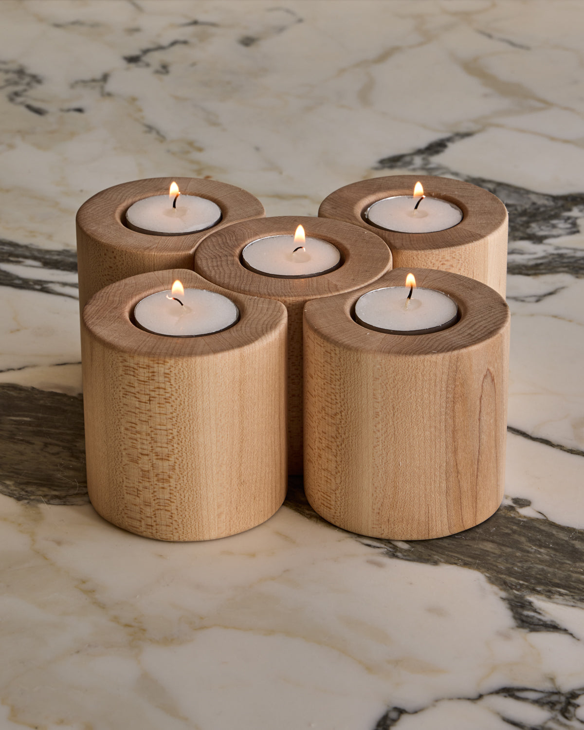 Arcus Candle Light Collection - Clear Maple