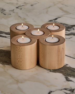 Arcus Candle Light Collection - Clear Maple