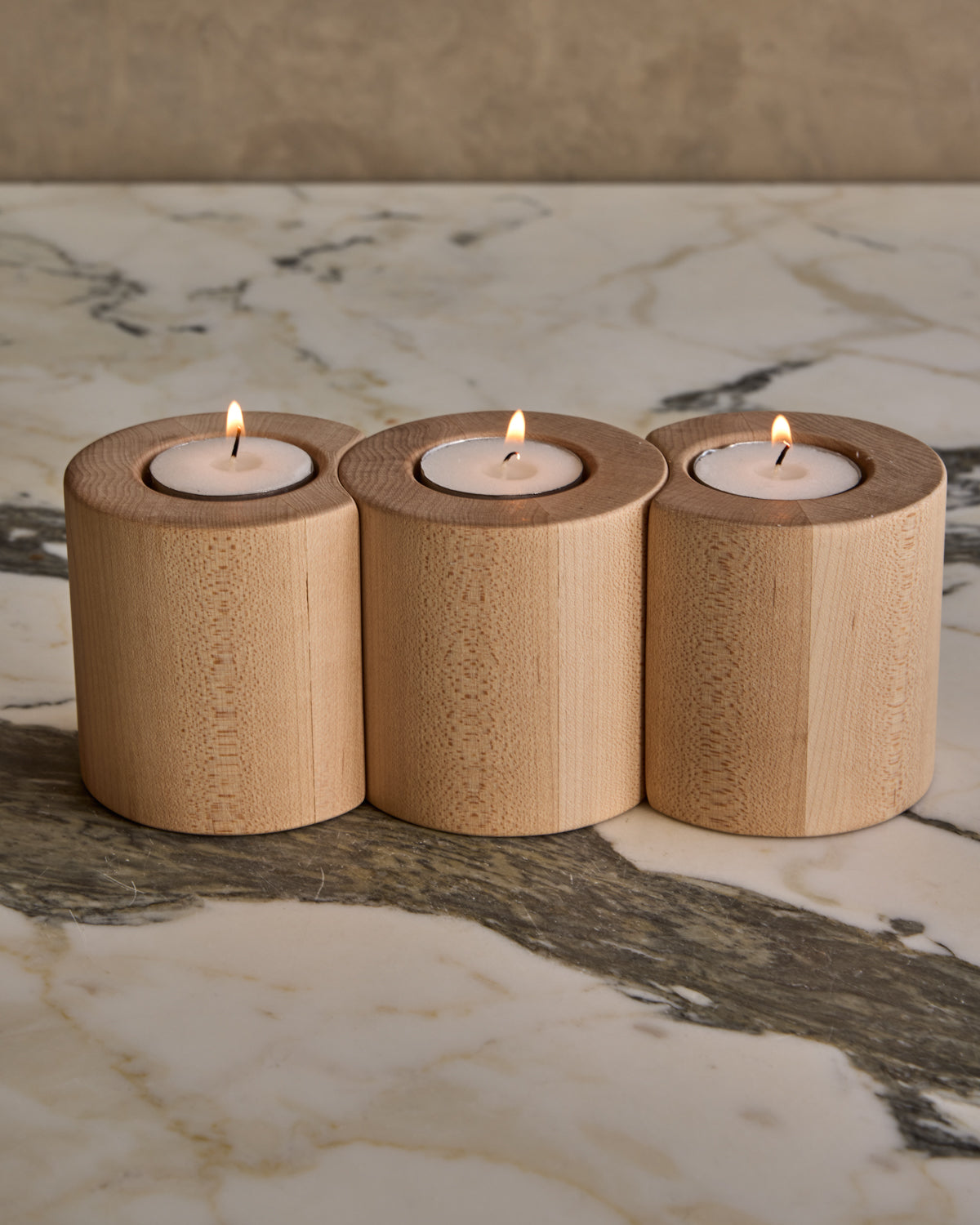 Arcus Candle Light Collection - Clear Maple