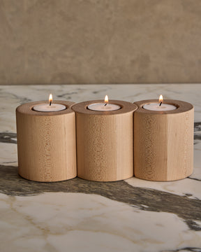 Arcus Candle Light Collection - Clear Maple