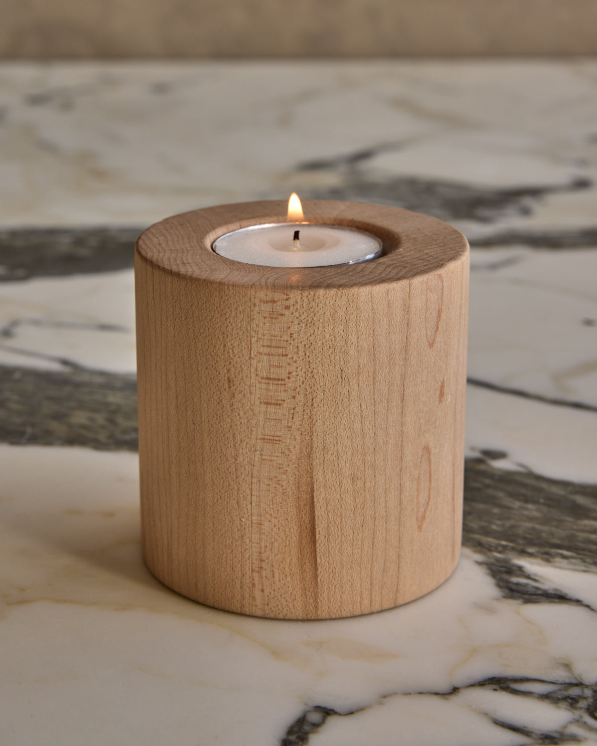 Arcus Candle Light Collection - Clear Maple