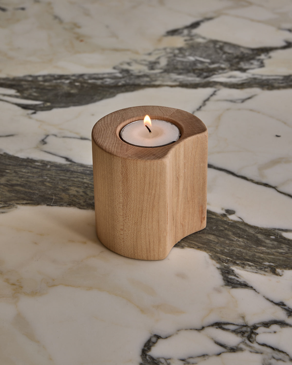 Arcus Candle Light Collection - Clear Maple