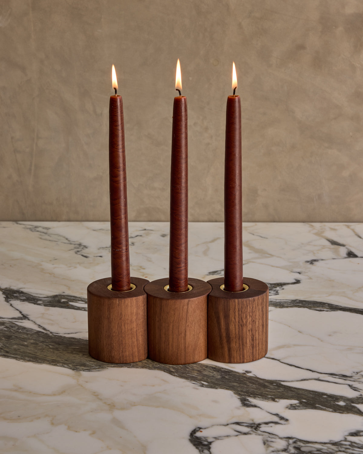 Arcus Candle Light Collection - Black Walnut