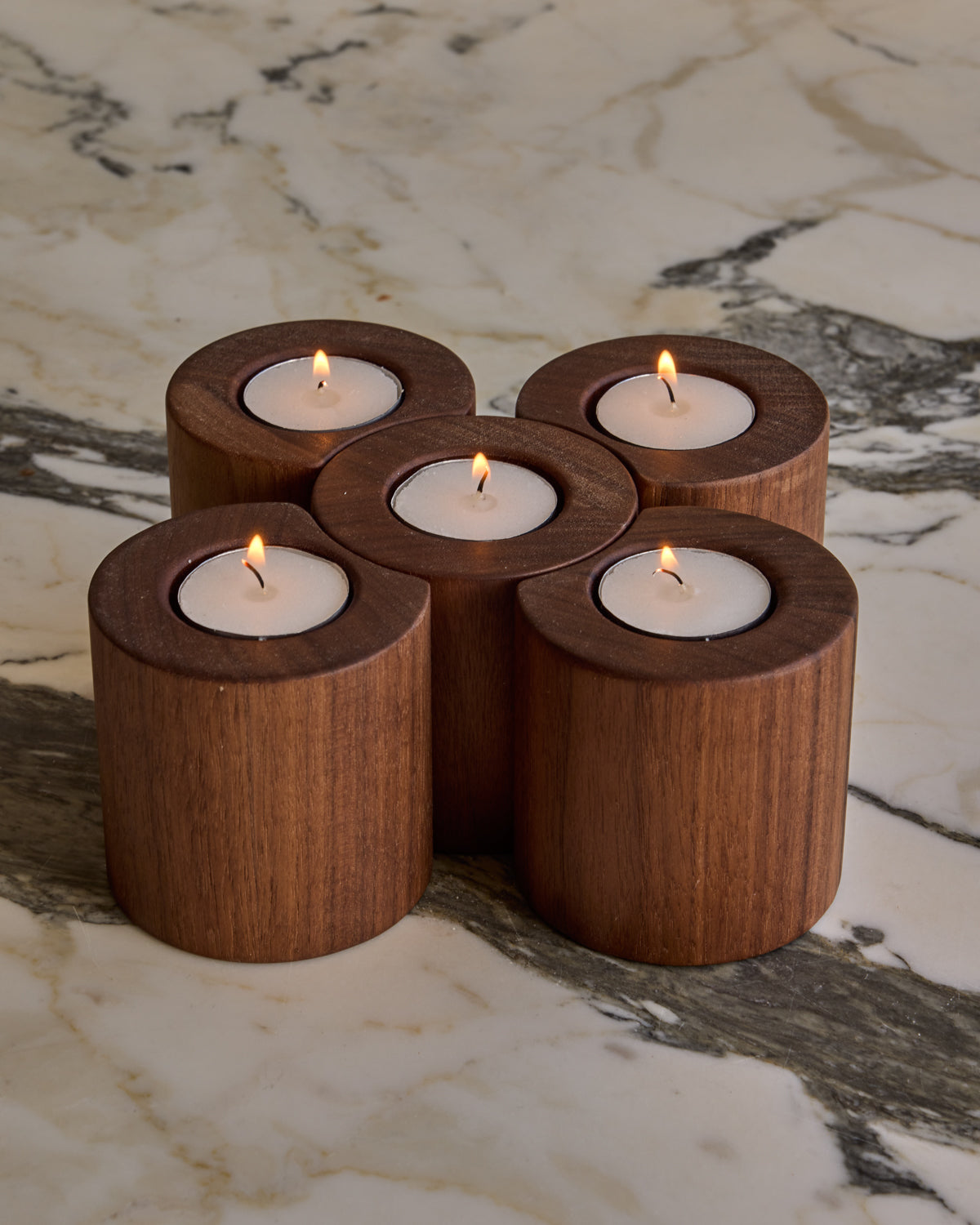 Arcus Candle Light Collection - Black Walnut