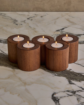 Arcus Candle Light Collection - Black Walnut
