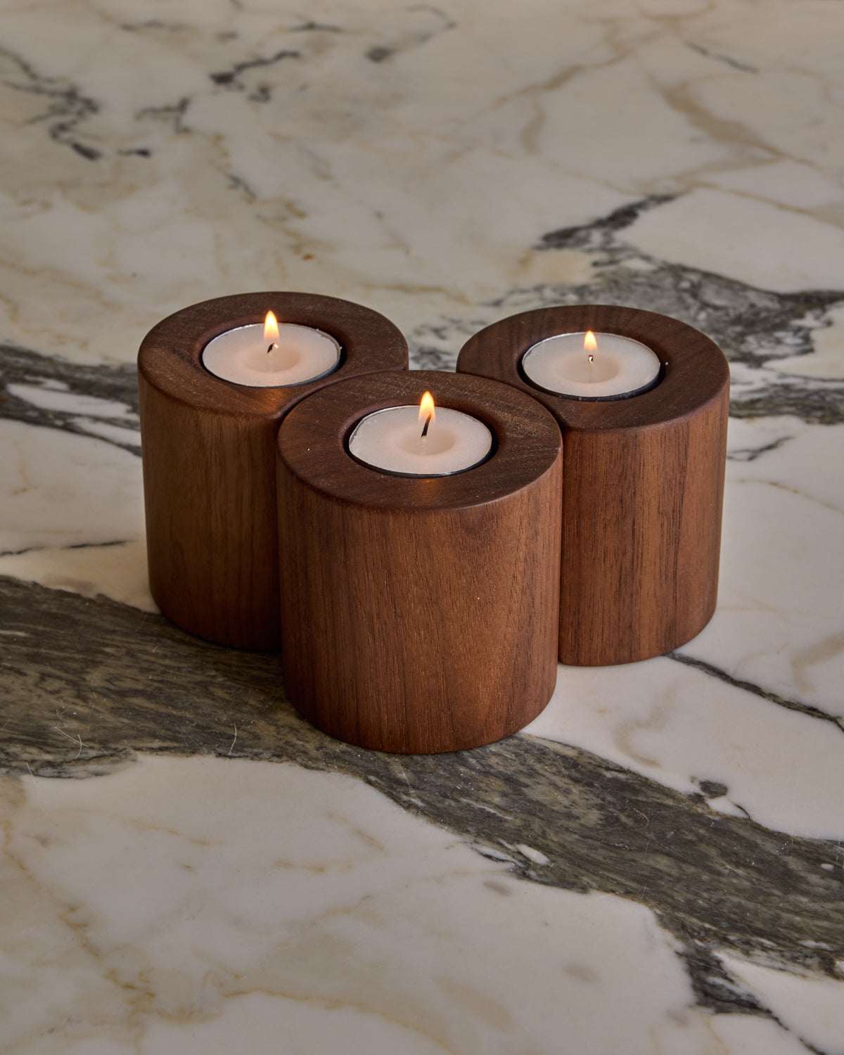 Arcus Candle Light Collection - Black Walnut