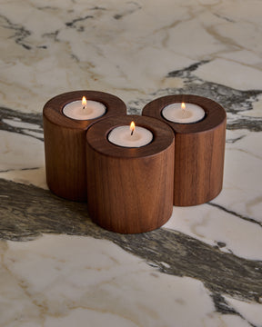 Arcus Candle Light Collection - Black Walnut