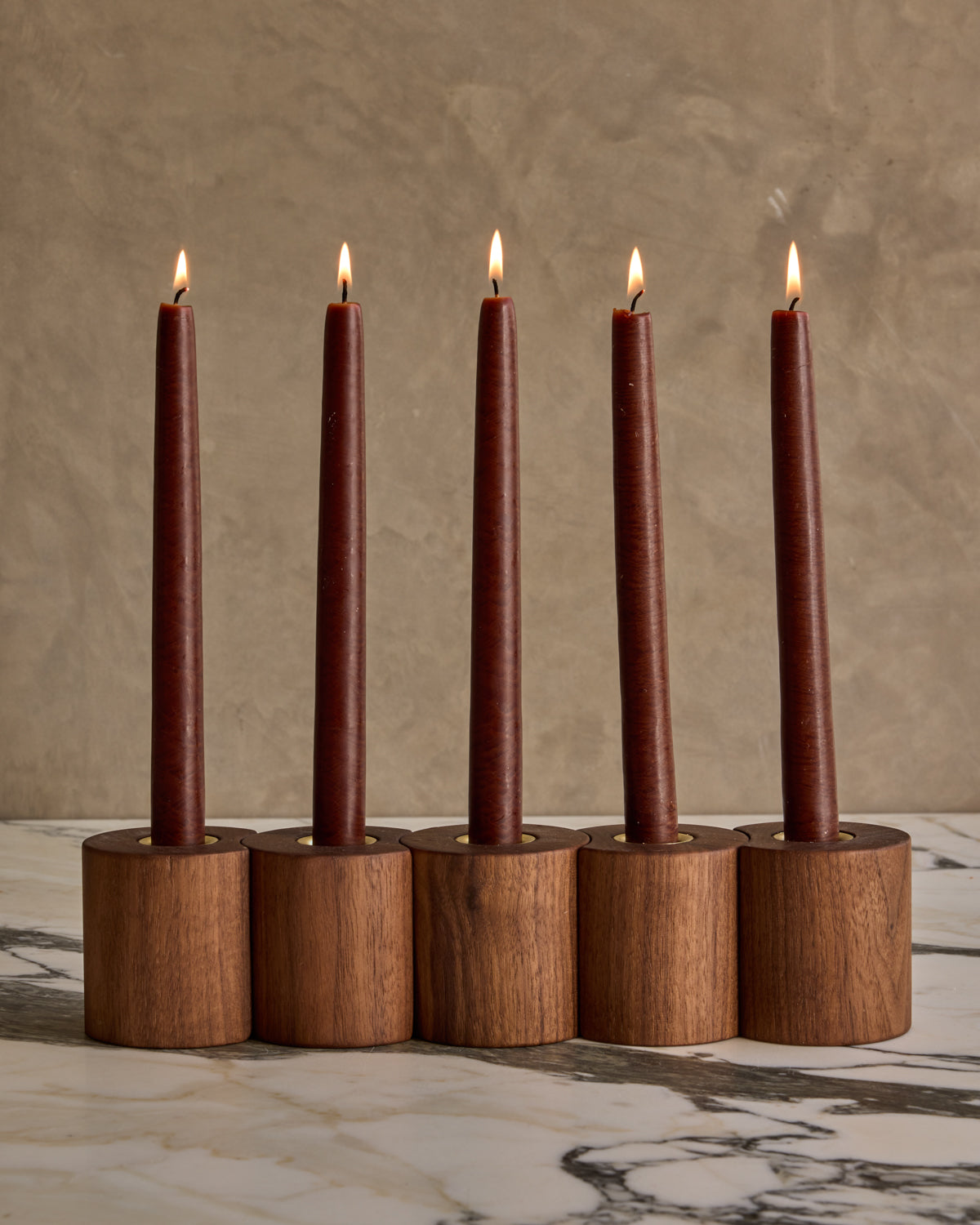 Arcus Candle Light Collection - Black Walnut