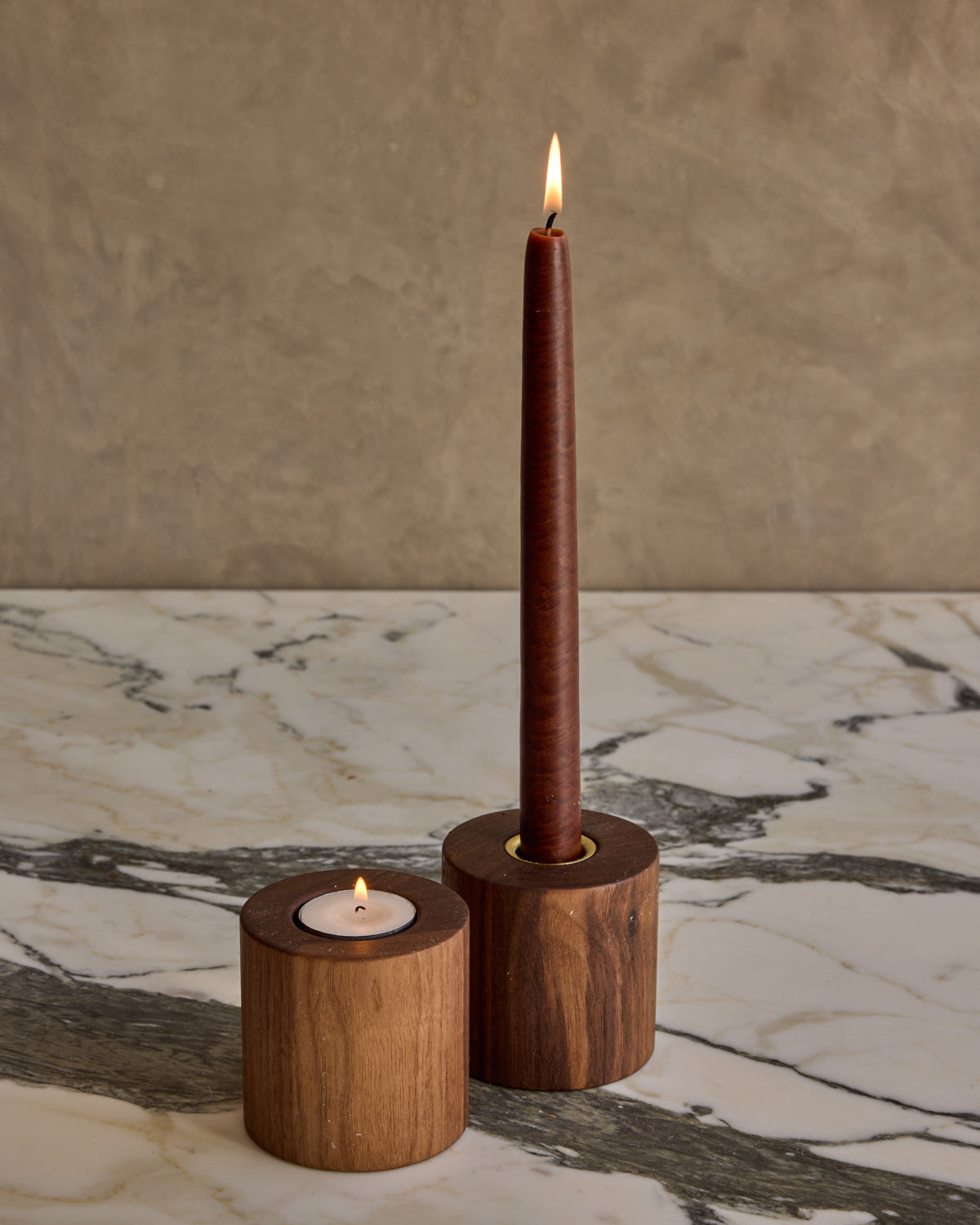 Arcus Candle Light Collection - Black Walnut