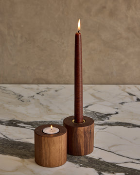 Arcus Candle Light Collection - Black Walnut