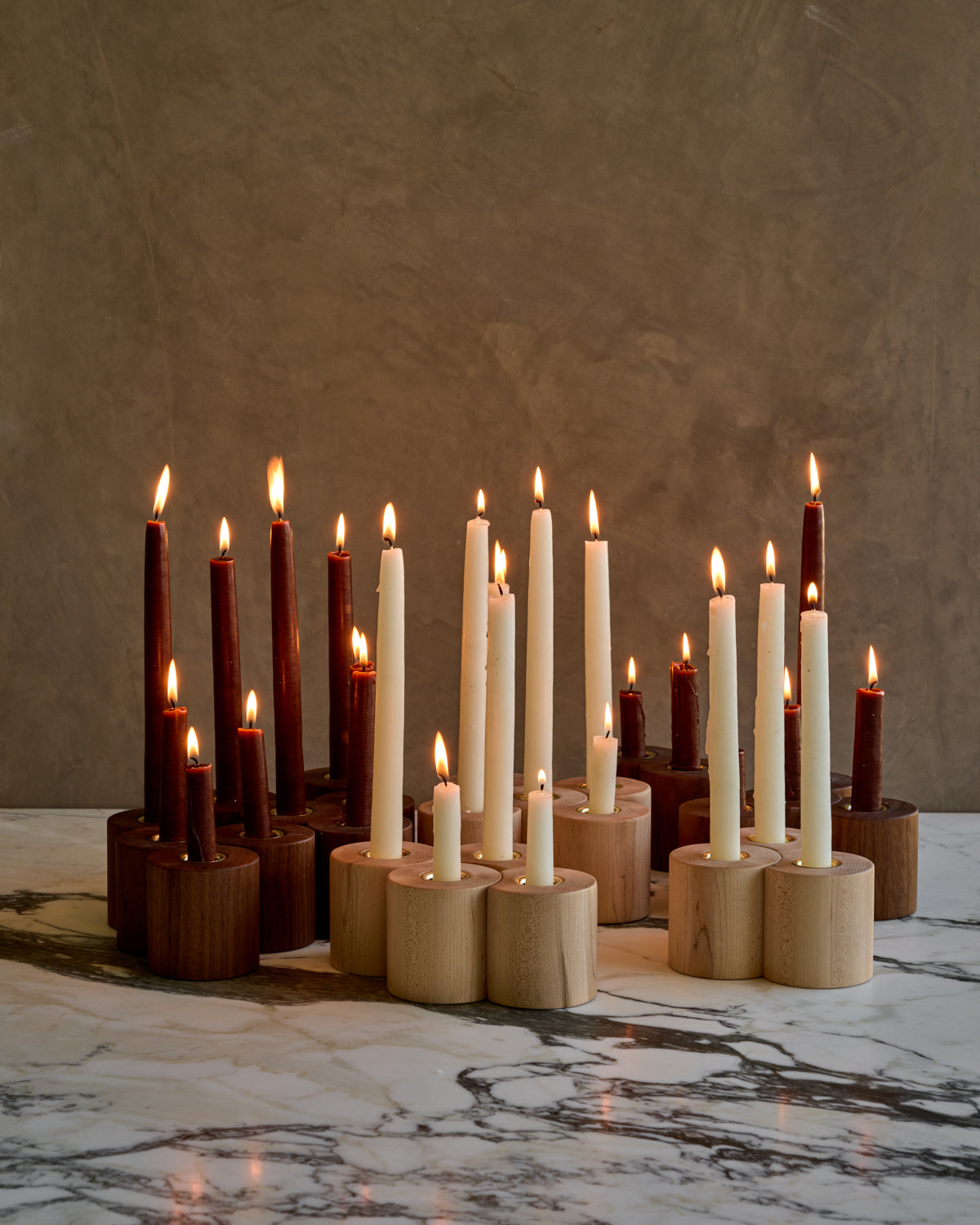 Arcus Candle Light Collection - Black Walnut