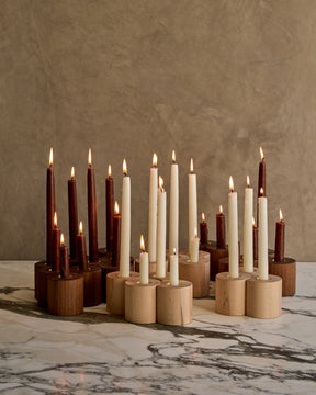 Arcus Candle Light Collection - Clear Maple