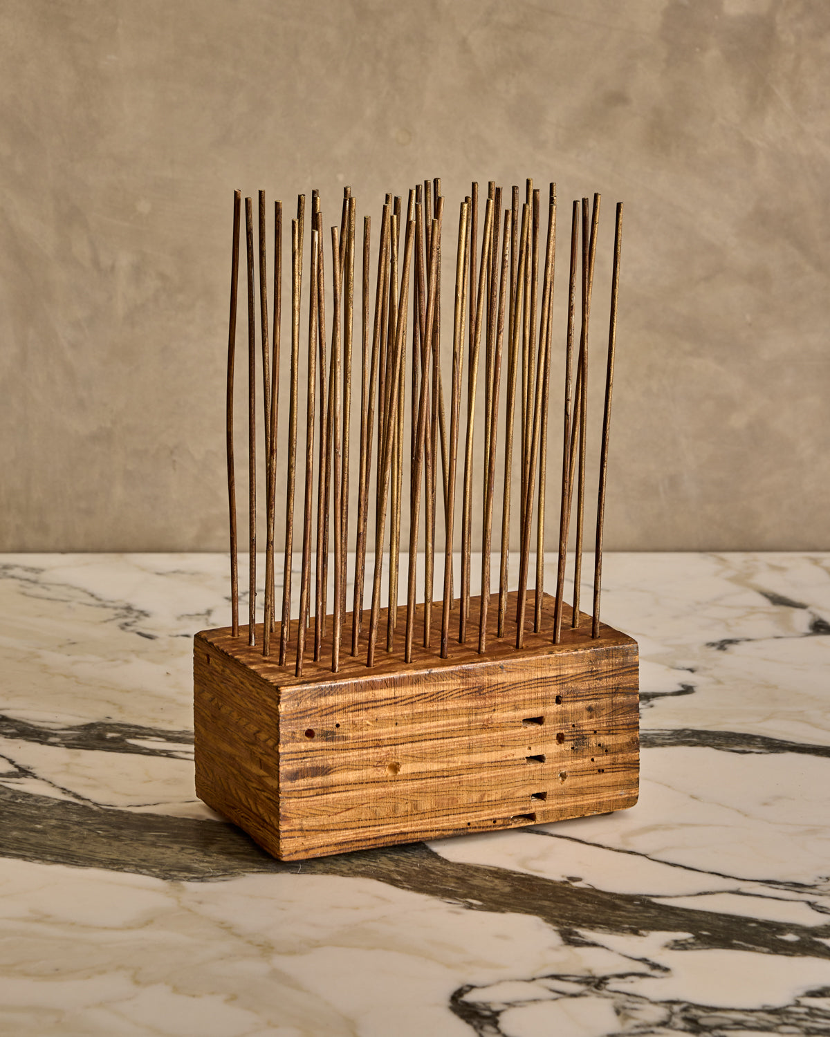 Wood Block Sculpture