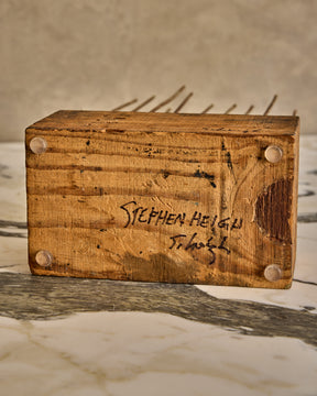 Wood Block Sculpture