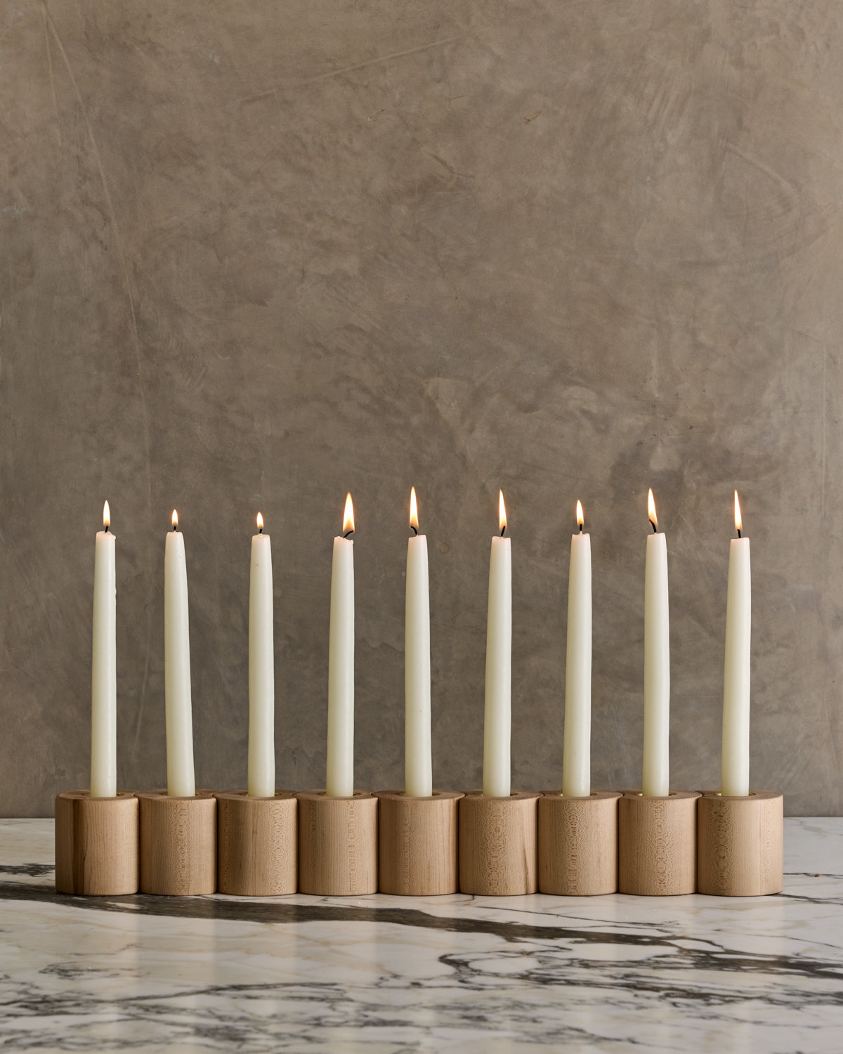 Arcus Candle Light Collection - Clear Maple