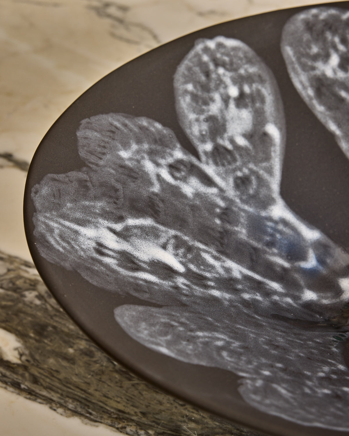 Hand Painted Pedestal Bowl