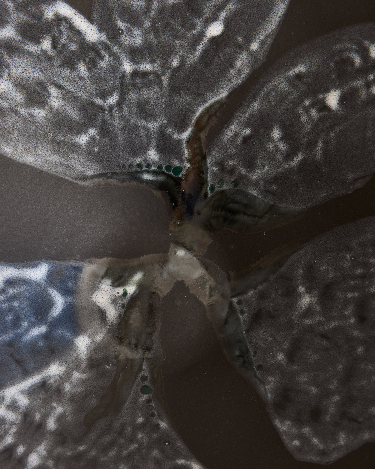 Hand Painted Pedestal Bowl