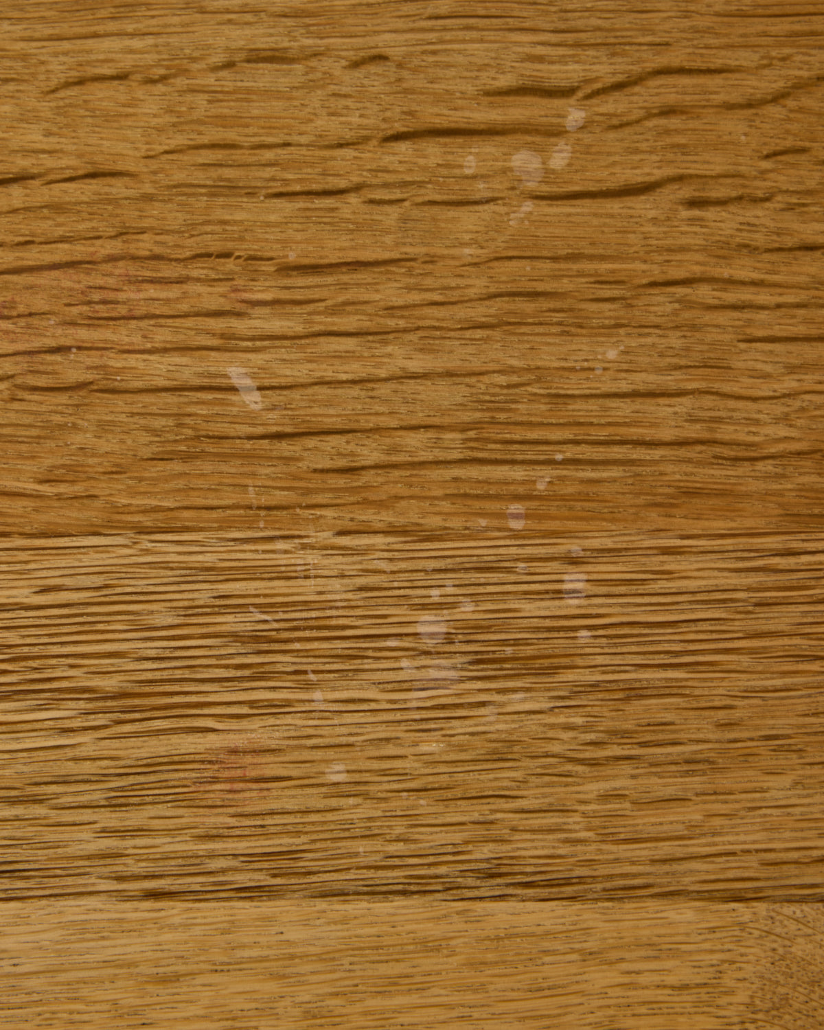 Danish Oak Highboard with Green Glass