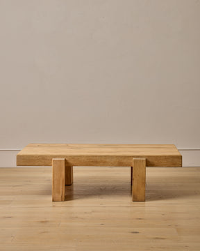 Solid Oak Coffee Table