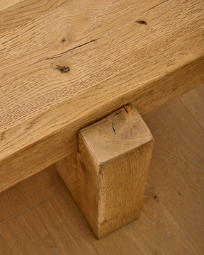 Solid Oak Coffee Table